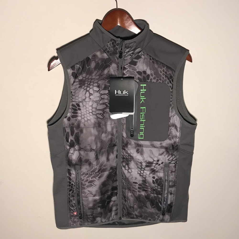 Huk Men's Gray Camo Tetra Kryptek Raid With tags